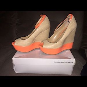 Jessica Simpson wedges size 6.5 brand new